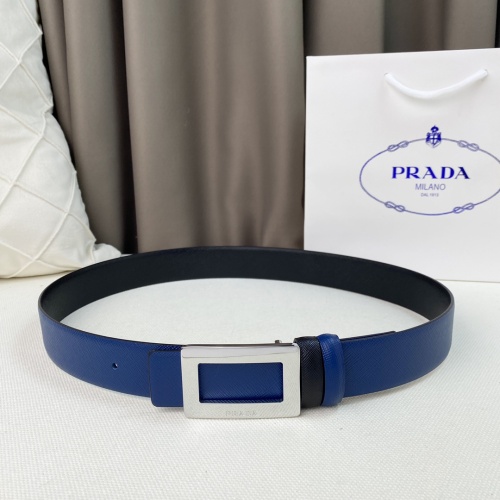 Wholesale Prada AAA Quality Belts For Men #1059898 $60.00 USD, Wholesale Quality Replica Prada AAA Quality Belts