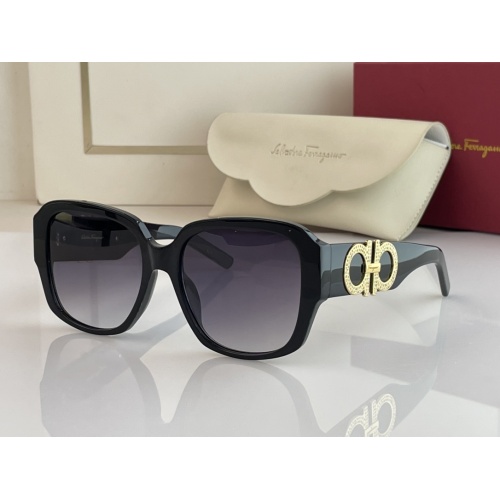 Wholesale Salvatore Ferragamo AAA Quality Sunglasses #1062276 $56.00 USD, Wholesale Quality Replica Salvatore Ferragamo AAA Quality Sunglasses