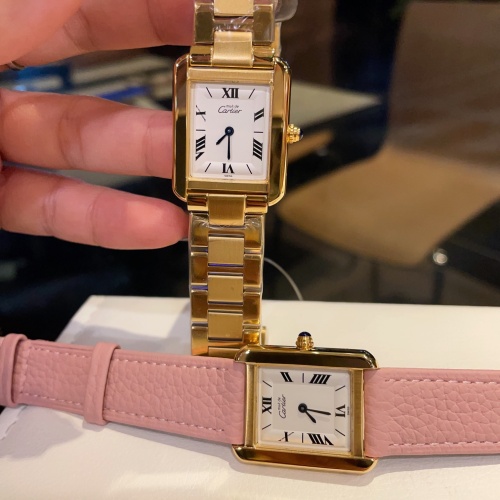 Wholesale Cartier AAA Quality Watches For Women #1062732 $125.00 USD, Wholesale Quality Replica Cartier AAA Quality Watches