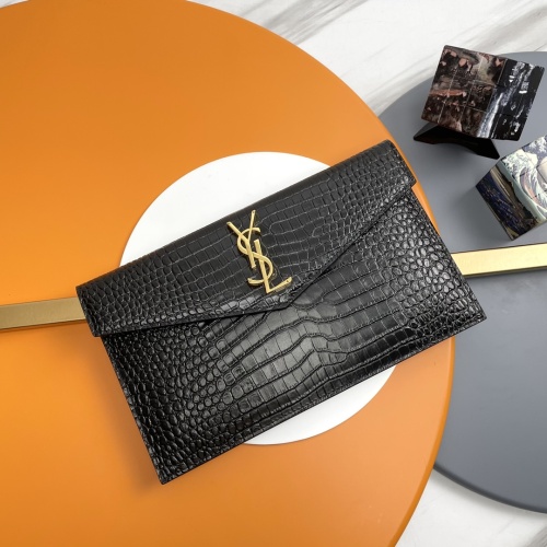 Wholesale Yves Saint Laurent AAA Quality Wallets For Women #1064614 $115.00 USD, Wholesale Quality Replica Yves Saint Laurent AAA Wallets