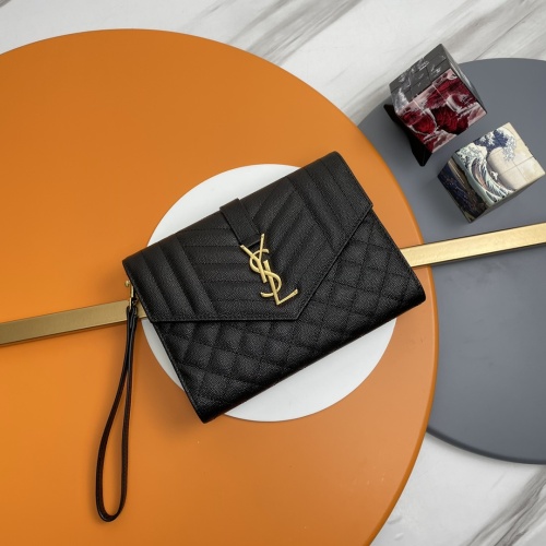 Wholesale Yves Saint Laurent AAA Quality Wallets For Women #1064662 $125.00 USD, Wholesale Quality Replica Yves Saint Laurent AAA Wallets