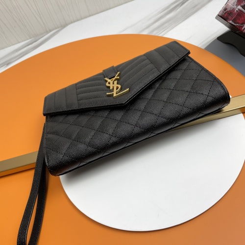 Replica Yves Saint Laurent AAA Quality Wallets For Women #1064662 $125.00 USD for Wholesale