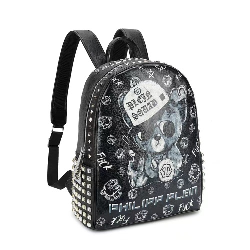 Replica Philipp Plein Quality Man Backpacks #1065197 $118.00 USD for Wholesale