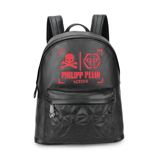 Wholesale Philipp Plein Quality Man Backpacks #1065204 $118.00 USD, Wholesale Quality Replica Philipp Plein Quality Man Backpacks