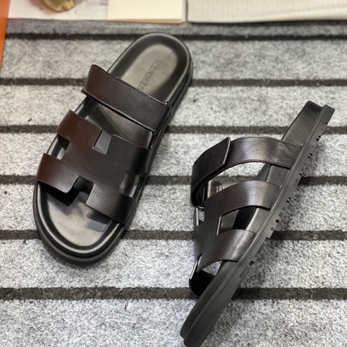 Replica Hermes Sandal For Men #1065328 $56.00 USD for Wholesale