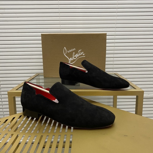 Wholesale Christian Louboutin Leather Shoes For Men #1065342 $85.00 USD, Wholesale Quality Replica Christian Louboutin Leather Shoes