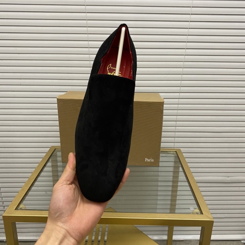 Replica Christian Louboutin Leather Shoes For Men #1065342 $85.00 USD for Wholesale