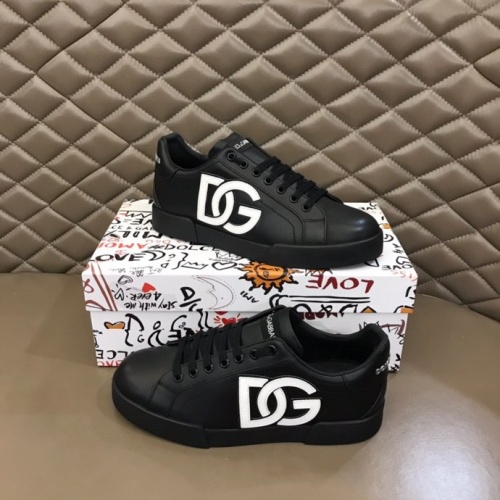 Wholesale Dolce &amp; Gabbana D&amp;G Casual Shoes For Men #1066424 $72.00 USD, Wholesale Quality Replica Dolce &amp; Gabbana D&amp;G Casual Shoes