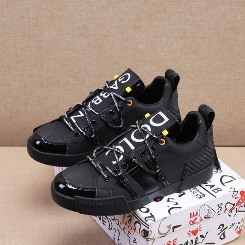 Wholesale Dolce &amp; Gabbana D&amp;G Casual Shoes For Men #1066436 $80.00 USD, Wholesale Quality Replica Dolce &amp; Gabbana D&amp;G Casual Shoes