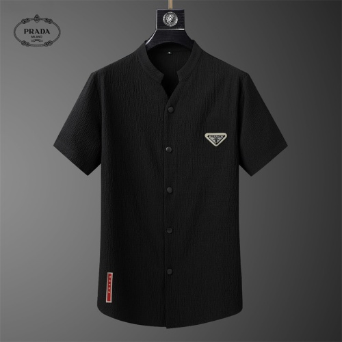 Replica Prada Tracksuits Short Sleeved For Men #1069488 $68.00 USD for Wholesale