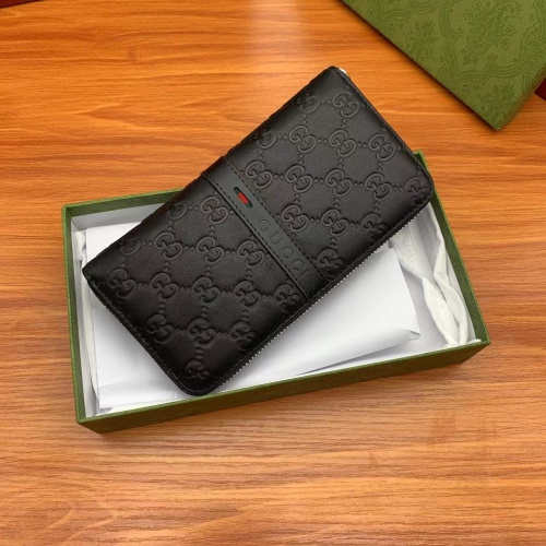 Replica Gucci AAA Man Wallets #1070349 $42.00 USD for Wholesale