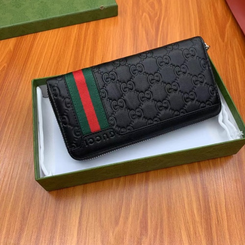 Wholesale Gucci AAA Man Wallets #1070354 $42.00 USD, Wholesale Quality Replica Gucci AAA Man Wallets