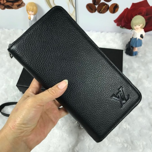 Replica Louis Vuitton AAA Man Wallets #1070372 $45.00 USD for Wholesale