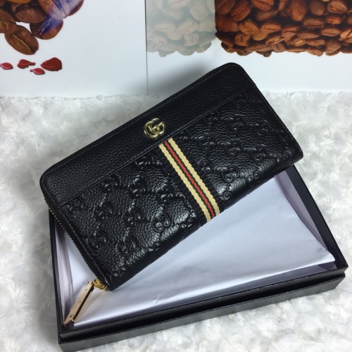 Wholesale Gucci AAA Man Wallets #1070376 $45.00 USD, Wholesale Quality Replica Gucci AAA Man Wallets