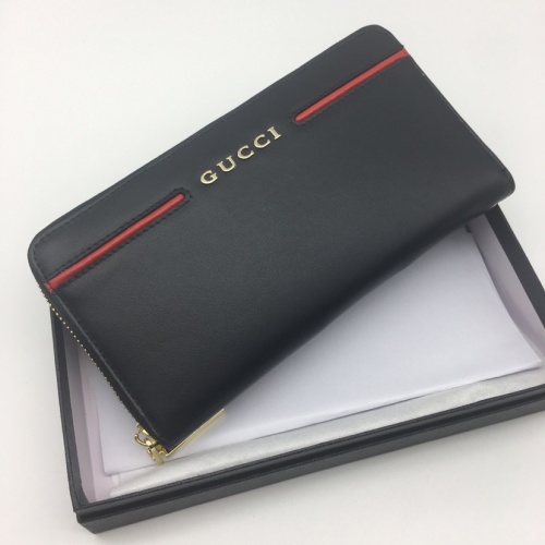 Wholesale Gucci AAA Man Wallets #1070377 $45.00 USD, Wholesale Quality Replica Gucci AAA Man Wallets