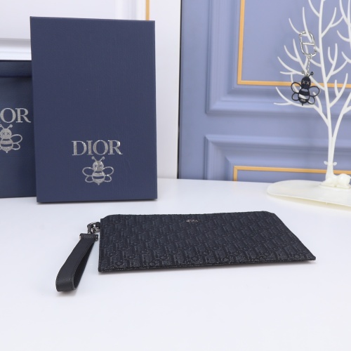 Replica Christian Dior AAA Man Wallets #1070541 $92.00 USD for Wholesale