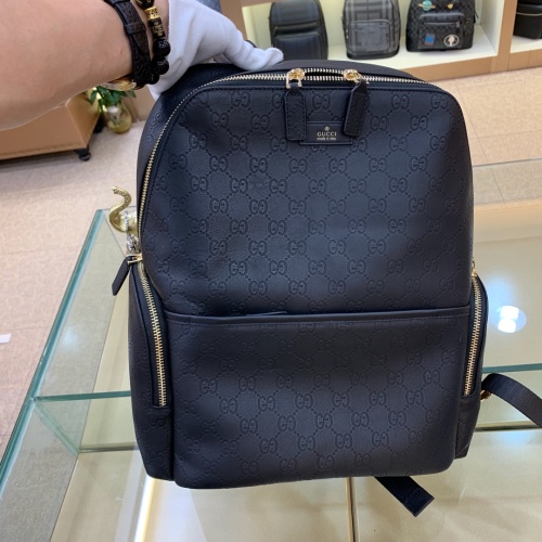 Replica Gucci AAA Man Backpacks #1070581 $160.00 USD for Wholesale