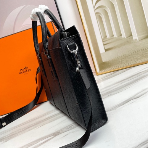 Replica Hermes AAA Man Handbags #1070605 $150.00 USD for Wholesale