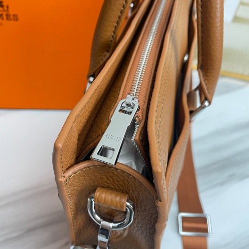 Replica Hermes AAA Man Handbags #1070607 $150.00 USD for Wholesale