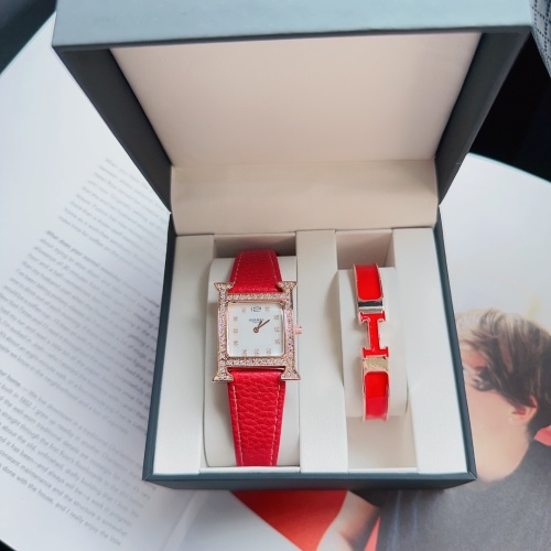 Replica Hermes Watches For Women #1071911 $40.00 USD for Wholesale