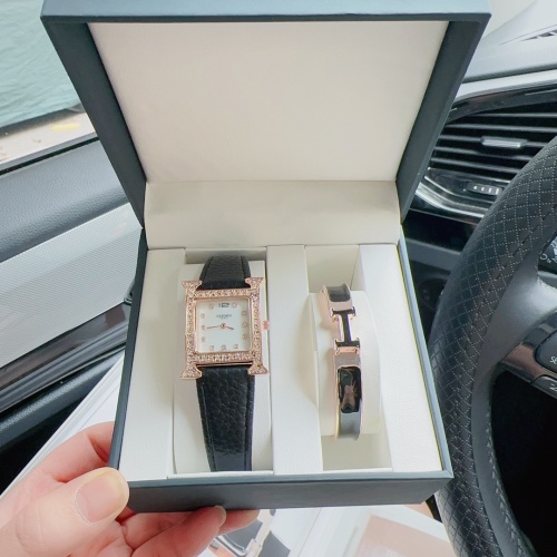 Replica Hermes Watches For Women #1071917 $40.00 USD for Wholesale