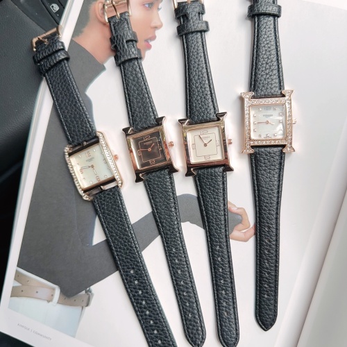 Replica Hermes Watches For Women #1071919 $40.00 USD for Wholesale