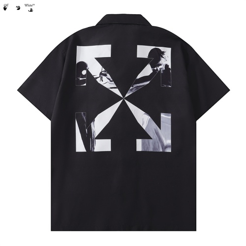 Wholesale Off-White Shirts Short Sleeved For Men #1073146 $36.00 USD, Wholesale Quality Replica Off-White Shirts