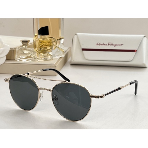 Wholesale Salvatore Ferragamo AAA Quality Sunglasses #1074121 $45.00 USD, Wholesale Quality Replica Salvatore Ferragamo AAA Quality Sunglasses