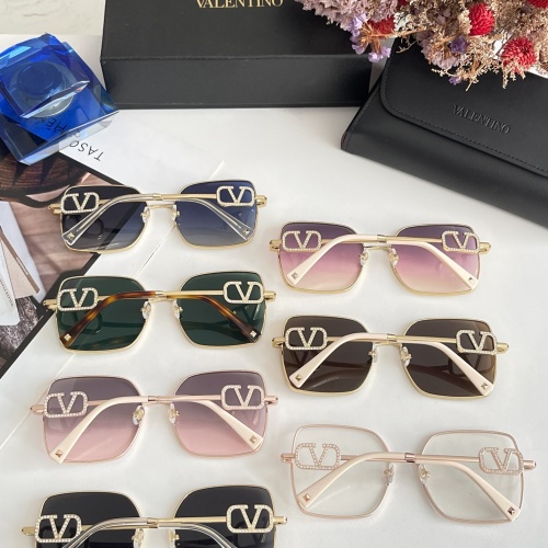 Replica Valentino AAA Quality Sunglasses #1074174 $64.00 USD for Wholesale