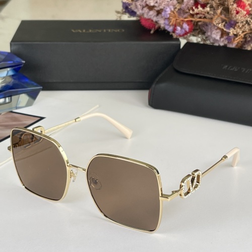 Wholesale Valentino AAA Quality Sunglasses #1074177 $64.00 USD, Wholesale Quality Replica Valentino AAA Quality Sunglasses