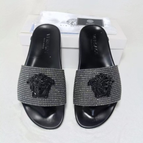 Wholesale Versace Slippers For Women #1074622 $60.00 USD, Wholesale Quality Replica Versace Slippers