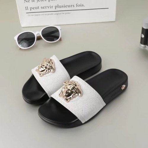 Wholesale Versace Slippers For Women #1074666 $60.00 USD, Wholesale Quality Replica Versace Slippers