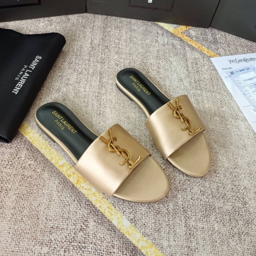 Replica Yves Saint Laurent YSL Slippers For Women #1075081 $52.00 USD for Wholesale