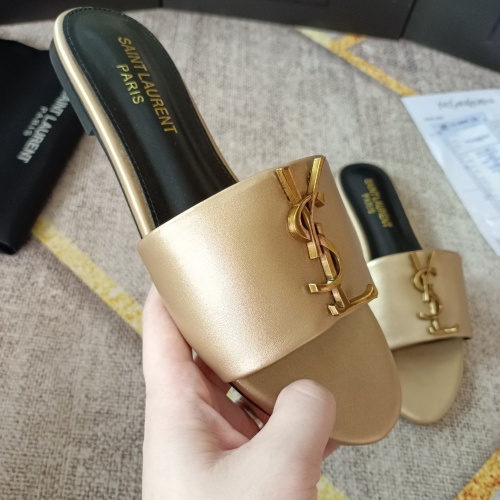 Replica Yves Saint Laurent YSL Slippers For Women #1075081 $52.00 USD for Wholesale