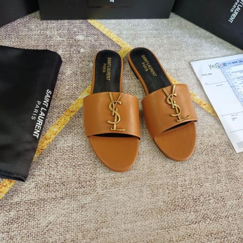 Replica Yves Saint Laurent YSL Slippers For Women #1075096 $52.00 USD for Wholesale