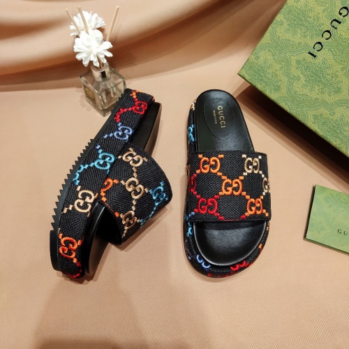 Wholesale Gucci Slippers For Women #1075123 $52.00 USD, Wholesale Quality Replica Gucci Slippers