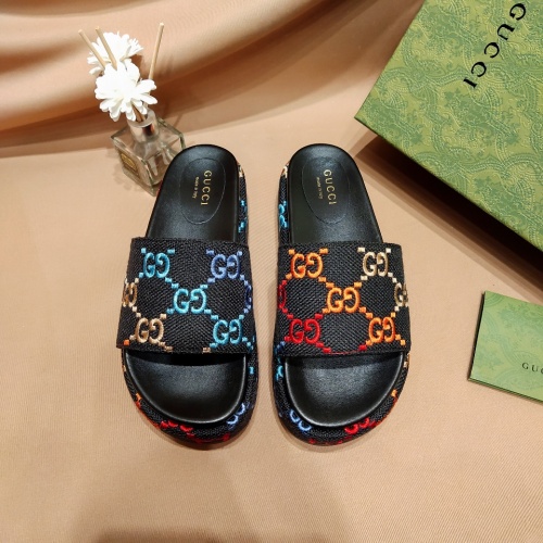 Replica Gucci Slippers For Women #1075123 $52.00 USD for Wholesale