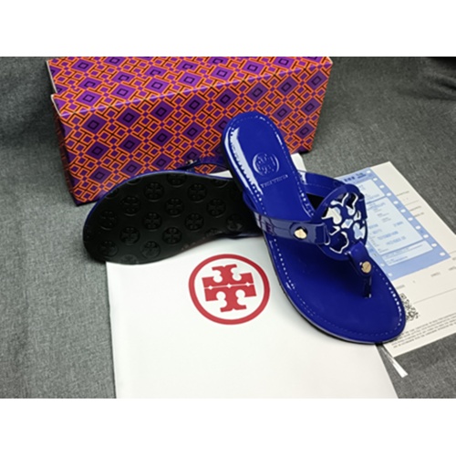 Replica Tory Burch TB Slippers For Women #1075187 $45.00 USD for Wholesale