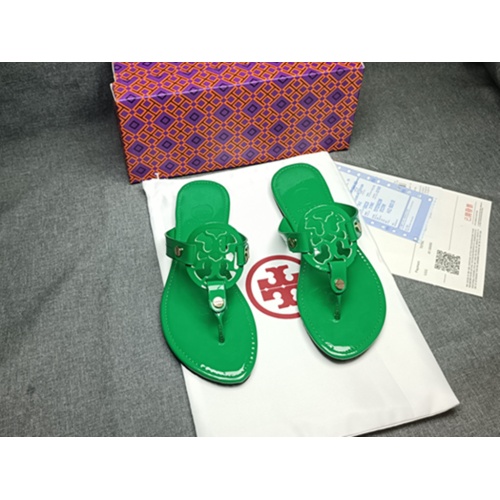 Wholesale Tory Burch TB Slippers For Women #1075188 $45.00 USD, Wholesale Quality Replica Tory Burch TB Slippers