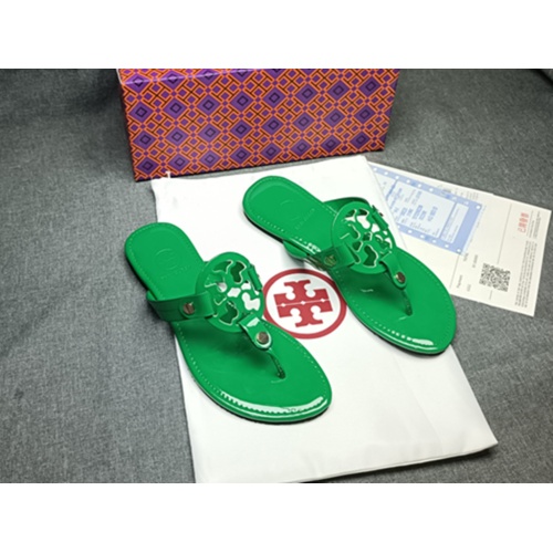 Replica Tory Burch TB Slippers For Women #1075188 $45.00 USD for Wholesale