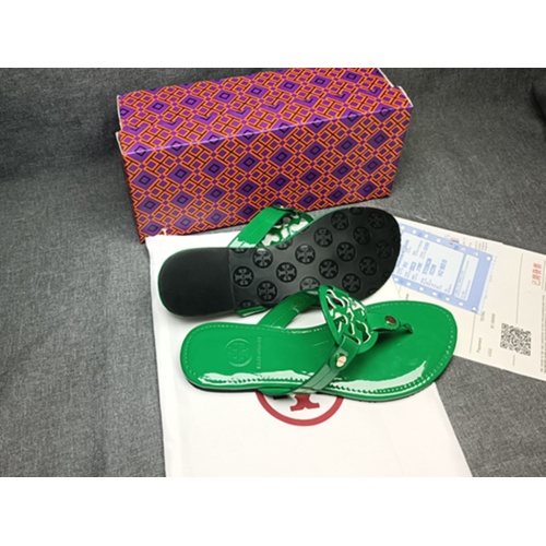 Replica Tory Burch TB Slippers For Women #1075188 $45.00 USD for Wholesale