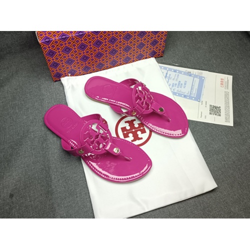 Replica Tory Burch TB Slippers For Women #1075193 $42.00 USD for Wholesale