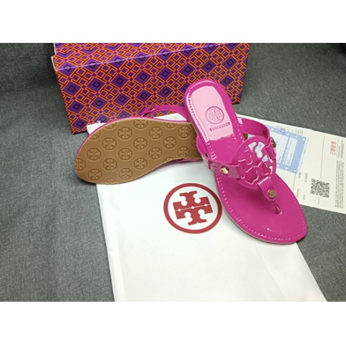 Replica Tory Burch TB Slippers For Women #1075193 $42.00 USD for Wholesale