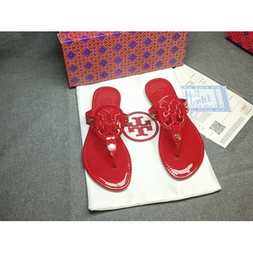 Wholesale Tory Burch TB Slippers For Women #1075194 $42.00 USD, Wholesale Quality Replica Tory Burch TB Slippers