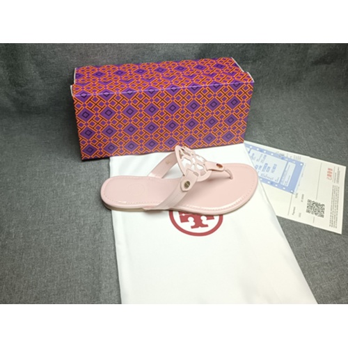 Replica Tory Burch TB Slippers For Women #1075197 $42.00 USD for Wholesale