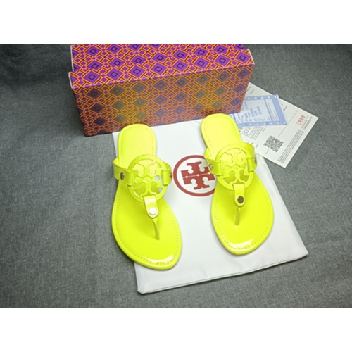 Wholesale Tory Burch TB Slippers For Women #1075198 $42.00 USD, Wholesale Quality Replica Tory Burch TB Slippers