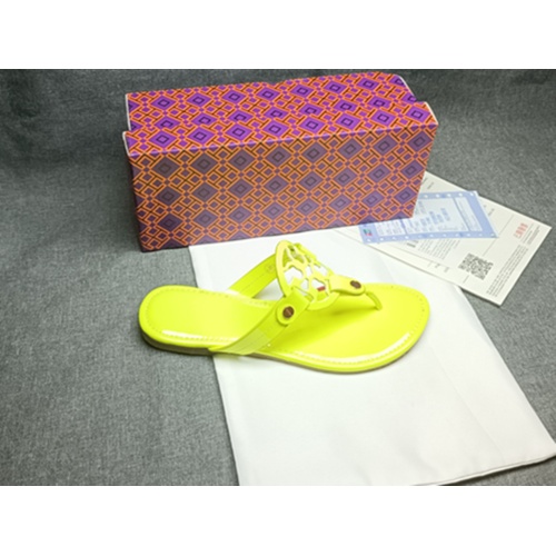 Replica Tory Burch TB Slippers For Women #1075198 $42.00 USD for Wholesale