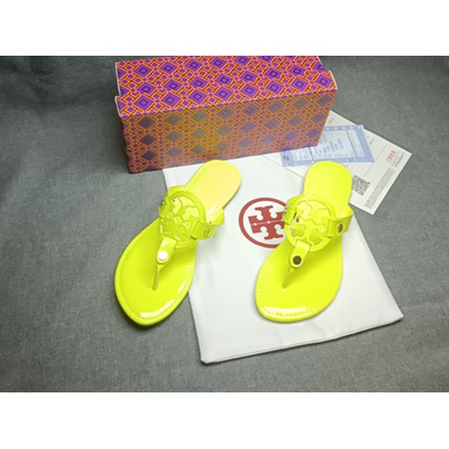 Replica Tory Burch TB Slippers For Women #1075198 $42.00 USD for Wholesale