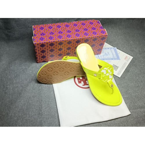 Replica Tory Burch TB Slippers For Women #1075198 $42.00 USD for Wholesale