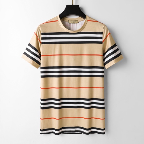 Wholesale Burberry T-Shirts Short Sleeved For Men #1075672 $25.00 USD, Wholesale Quality Replica Burberry T-Shirts